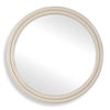 Florian Warm White Round Mirror, by Uttermost, 38.5" width x 38.5" height x 2" depth thumbnail 1