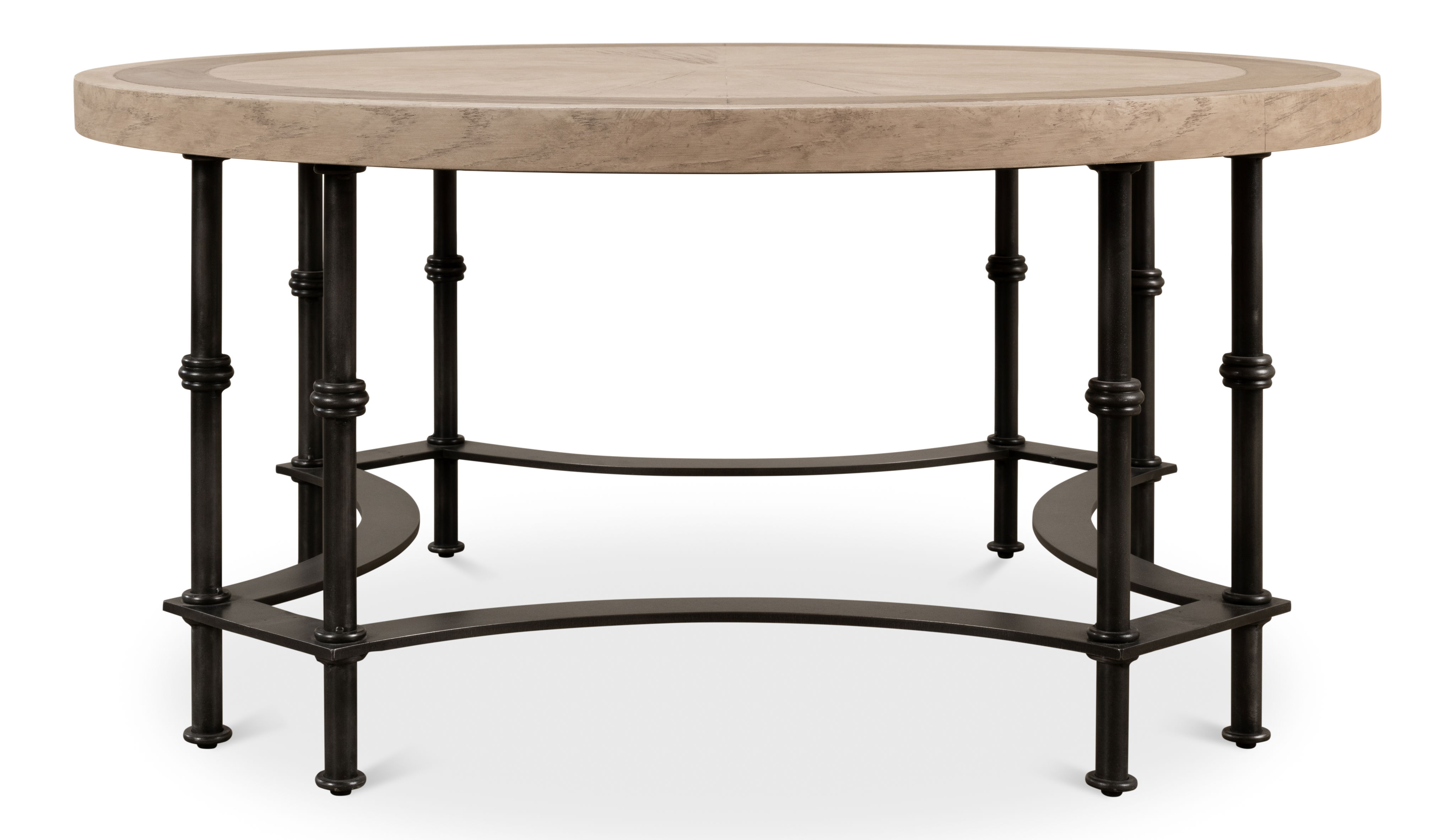 Chisholm Equestrian Cocktail Table, Grey large image 