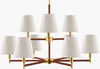 Majen Chandelier, by Surya, 32" length x 32" width x 26" height thumbnail