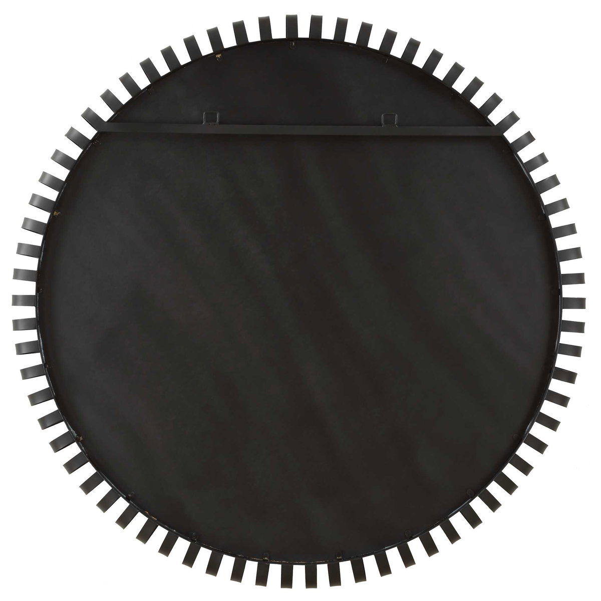 Corona Modern Round Mirror, by Uttermost, 4'2" width x 4'2" height x 3" depth View 7