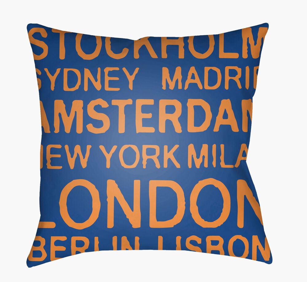 Signa Accent Pillow, Decorative Pillow by Surya, 18" length x 18" width