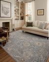 Chris Loves Julia x Loloi Louisa Rug, 5'3" length x 5'3" width thumbnail 2