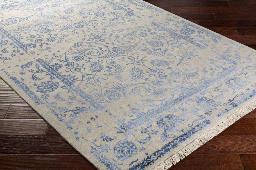 Evanesce Handmade Rug, by Surya, 6' length x 4' width