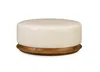Winona Round Ottoman, by Stickley, 39.5" width x 16" height x 39.5" depth thumbnail