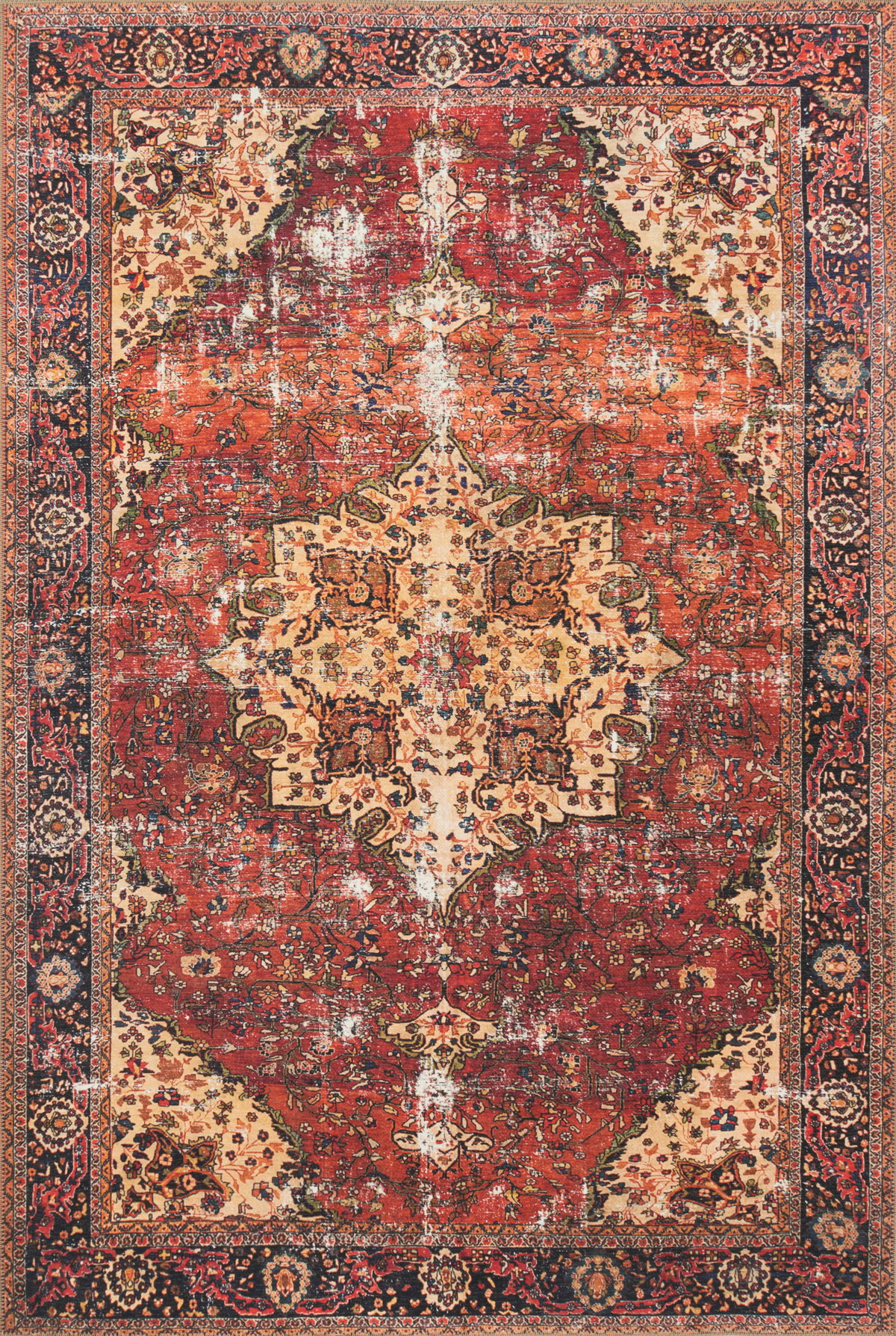 Loloi Loren Rug, 2'6" length x 7'6" width View 1
