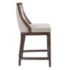 Purcell Leather Counter Stool, Counter & Bar Stool by Uttermost, 19" width x 40" height x 22" depth thumbnail 5