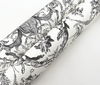 Old World Toile Black & White Wallpaper thumbnail 3