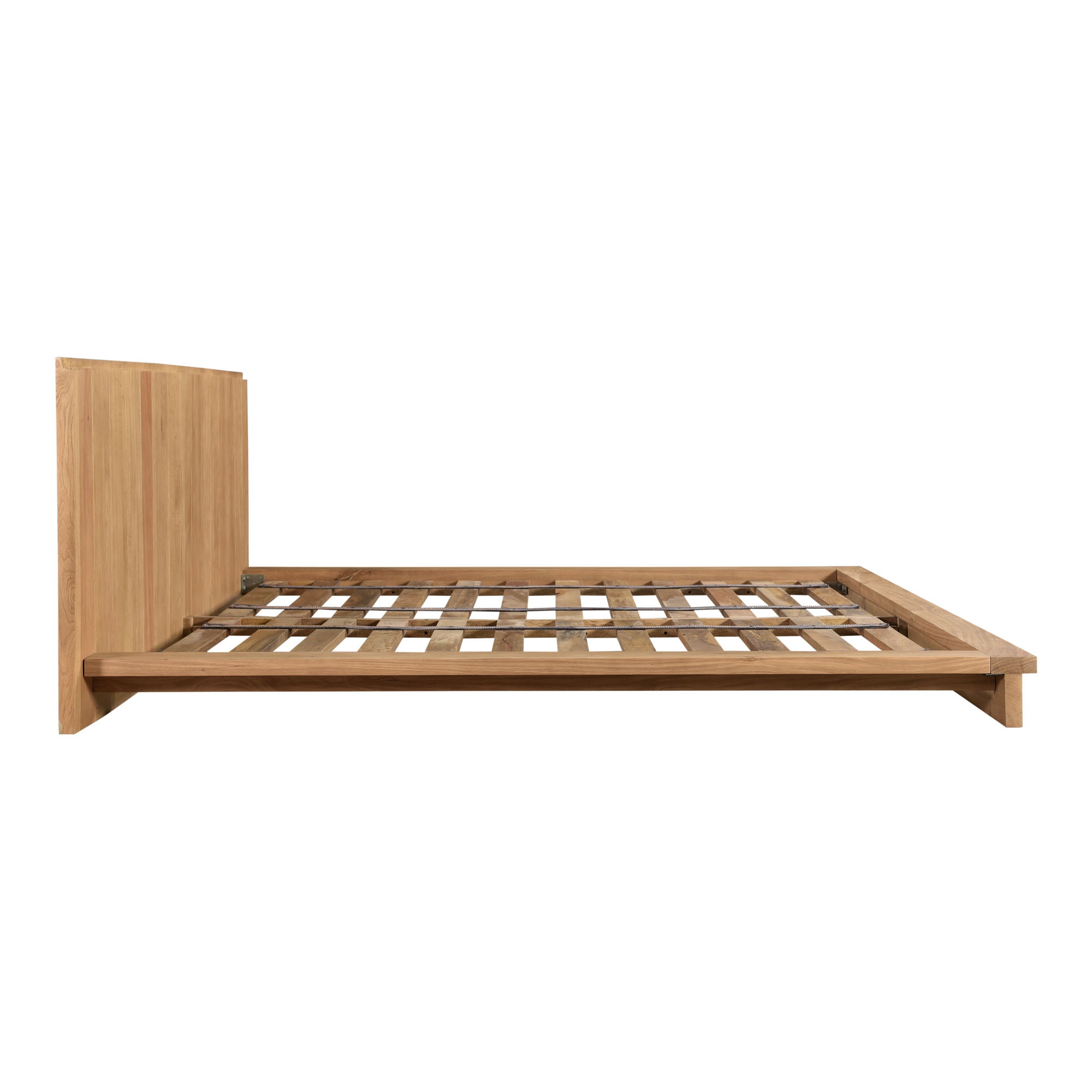 Plank King Bed, by Moe's Home, 89.5" width x 33" height x 86.5" depth View 3