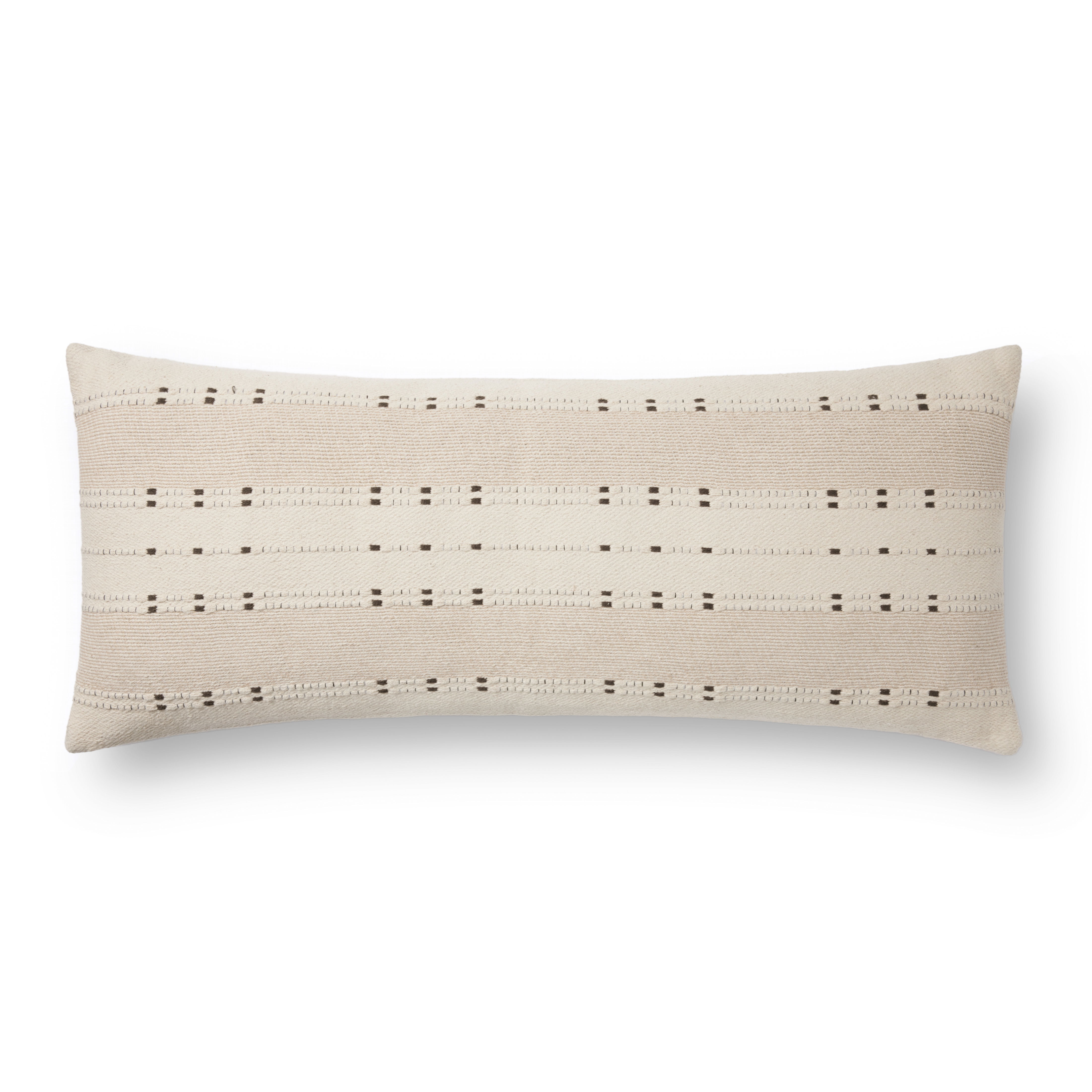 Amber Lewis x Loloi Gabrielle Pillow, Decorative Pillow, 13" length x 35" width