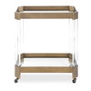 Giselle Bronze Bar Cart, Bar Carts & Cabinet by Uttermost, 28.5" width x 32" height x 16.75" depth thumbnail 1