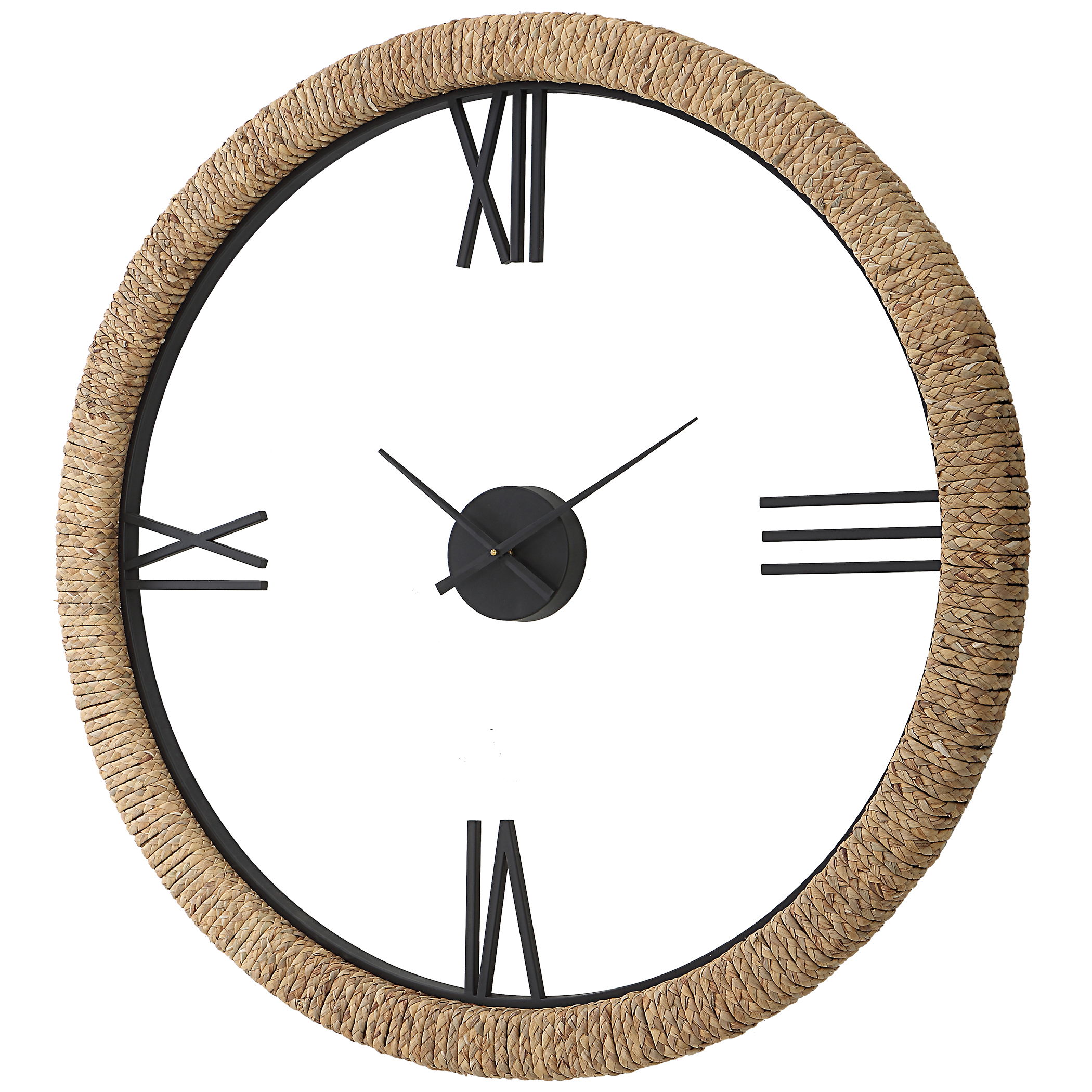 Montecito Coastal Modern Wall Clock large image 