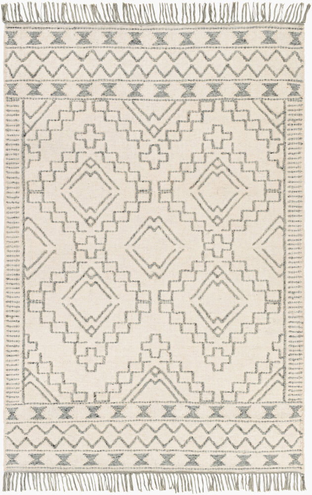Cheyenne Handmade Rug, by Surya, 1'6" length x 1'6" width