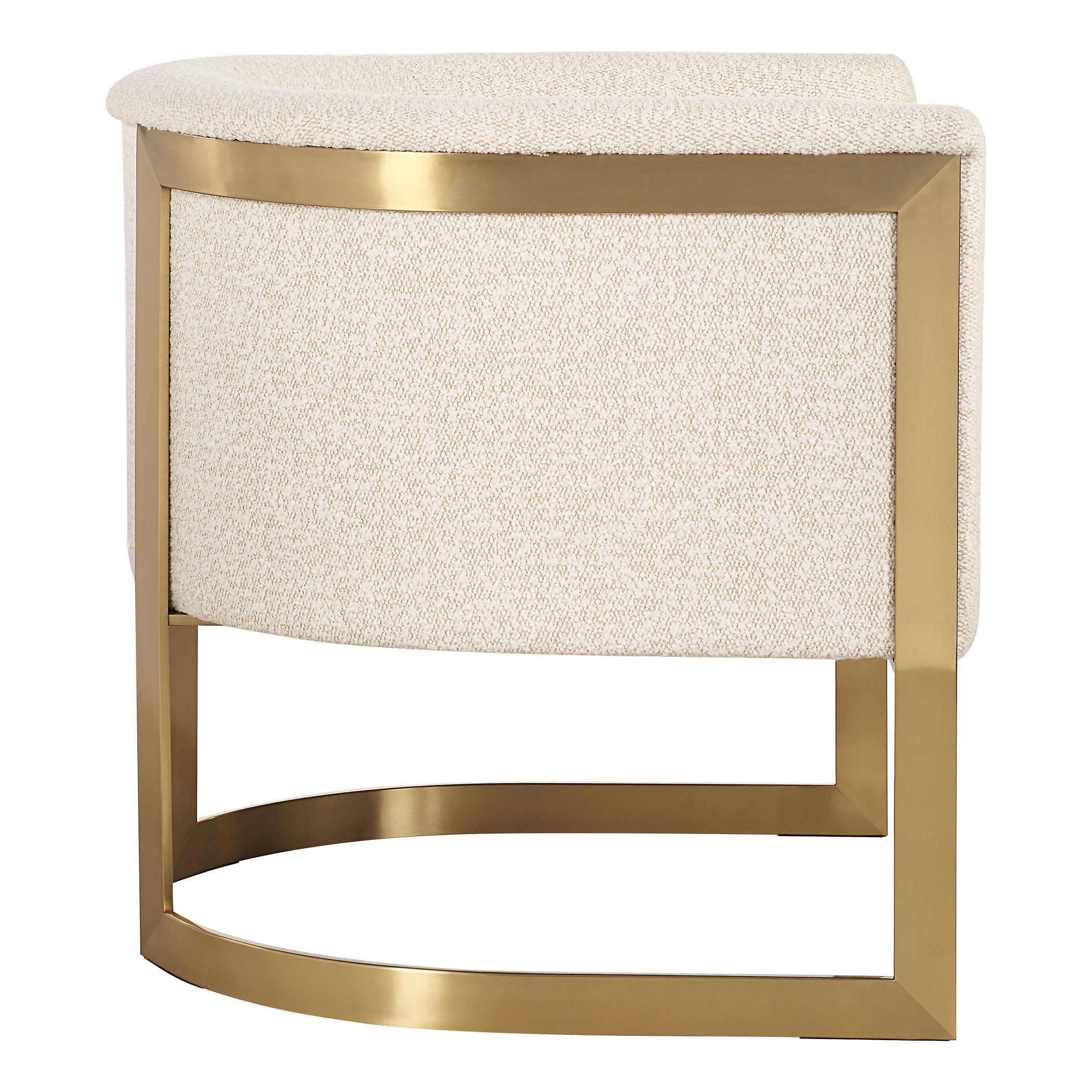 Bellina Plush Barrel Chair large image 