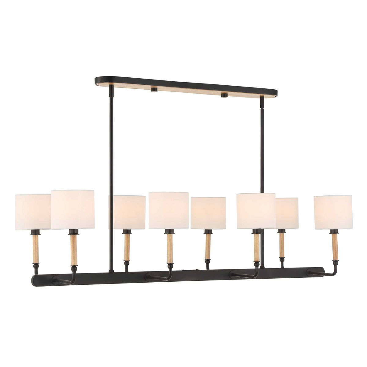 Franconia 8 Light Pendant, by Uttermost, 48" width x 12.5" height x 14" depth View 4