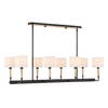 Franconia 8 Light Pendant, by Uttermost, 48" width x 12.5" height x 14" depth thumbnail 4