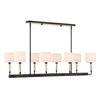 Franconia 8 Light Pendant, by Uttermost, 48" width x 12.5" height x 14" depth thumbnail 4