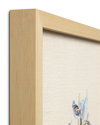 Loloi Iris Blue Wall Art, Wall Hanging, 12" length x 15" width thumbnail 2