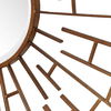Tangled Bronze Round Mirror, by Uttermost, 48" width x 47.75" height x 2.75" depth thumbnail 6