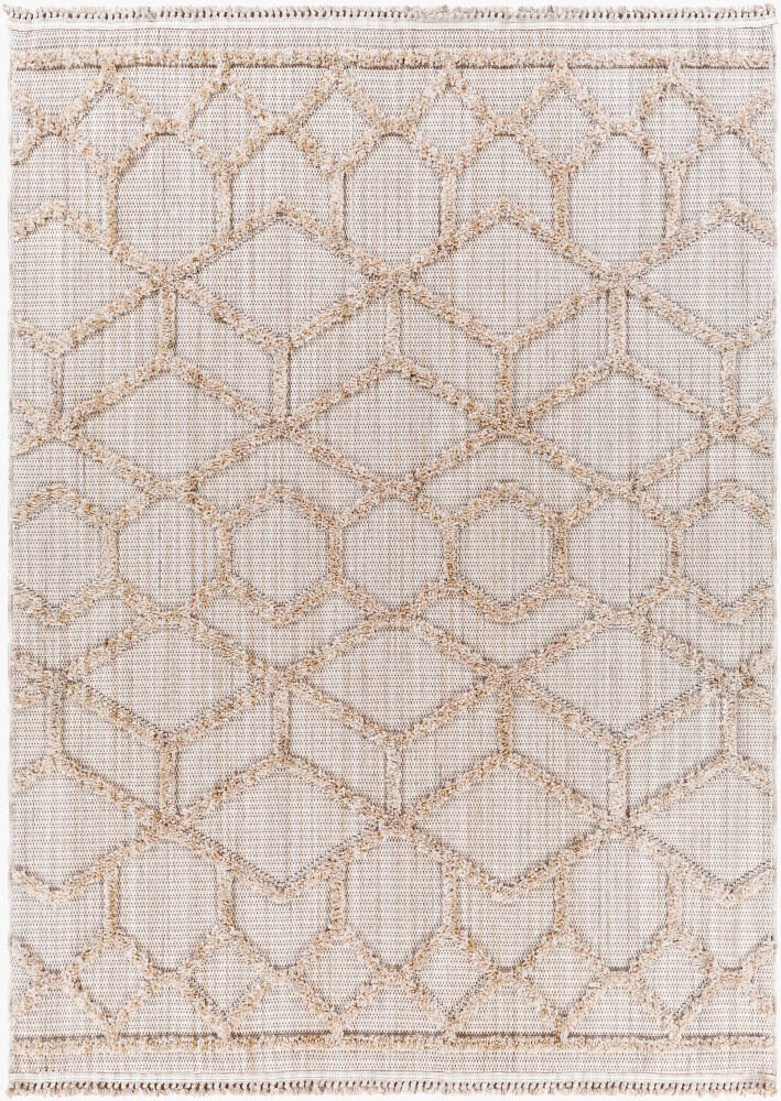 Zaragoza Machine Woven Rug, by Surya, 6'11.86" length x 5'2.99" width