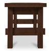Esmond Outdoor Dining Bench Brown, Benche by Moe's Home, 64" width x 18" height x 16" depth thumbnail 4