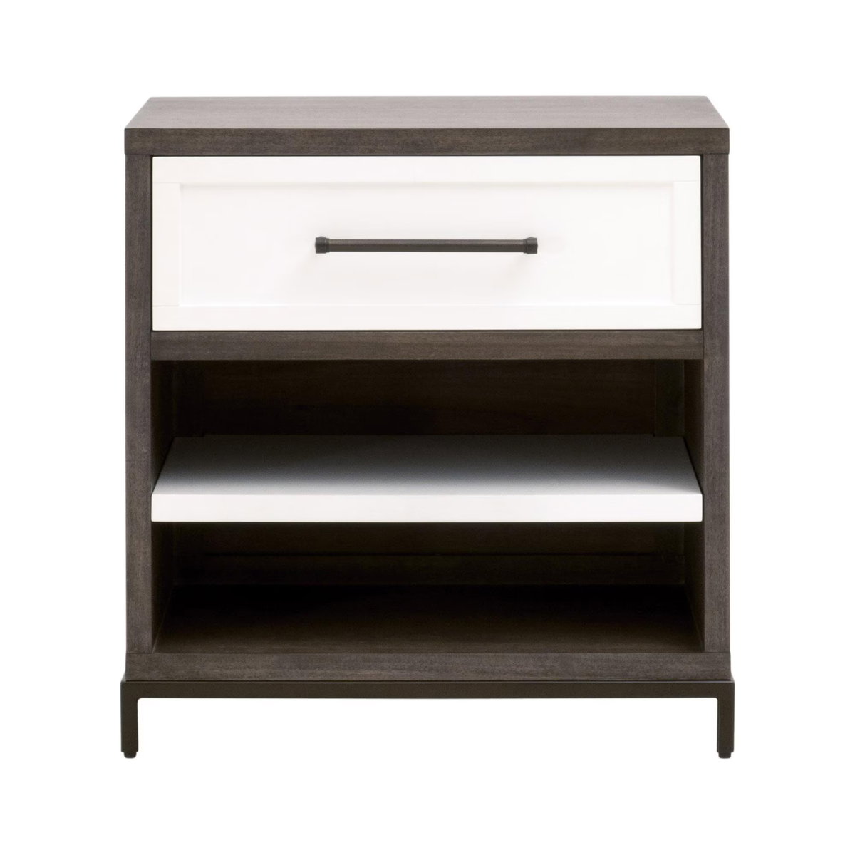 Wrenn 1-Drawer Nightstand, by Essentials for Living, 27.5" width x 28.5" height x 17.75" depth View 1