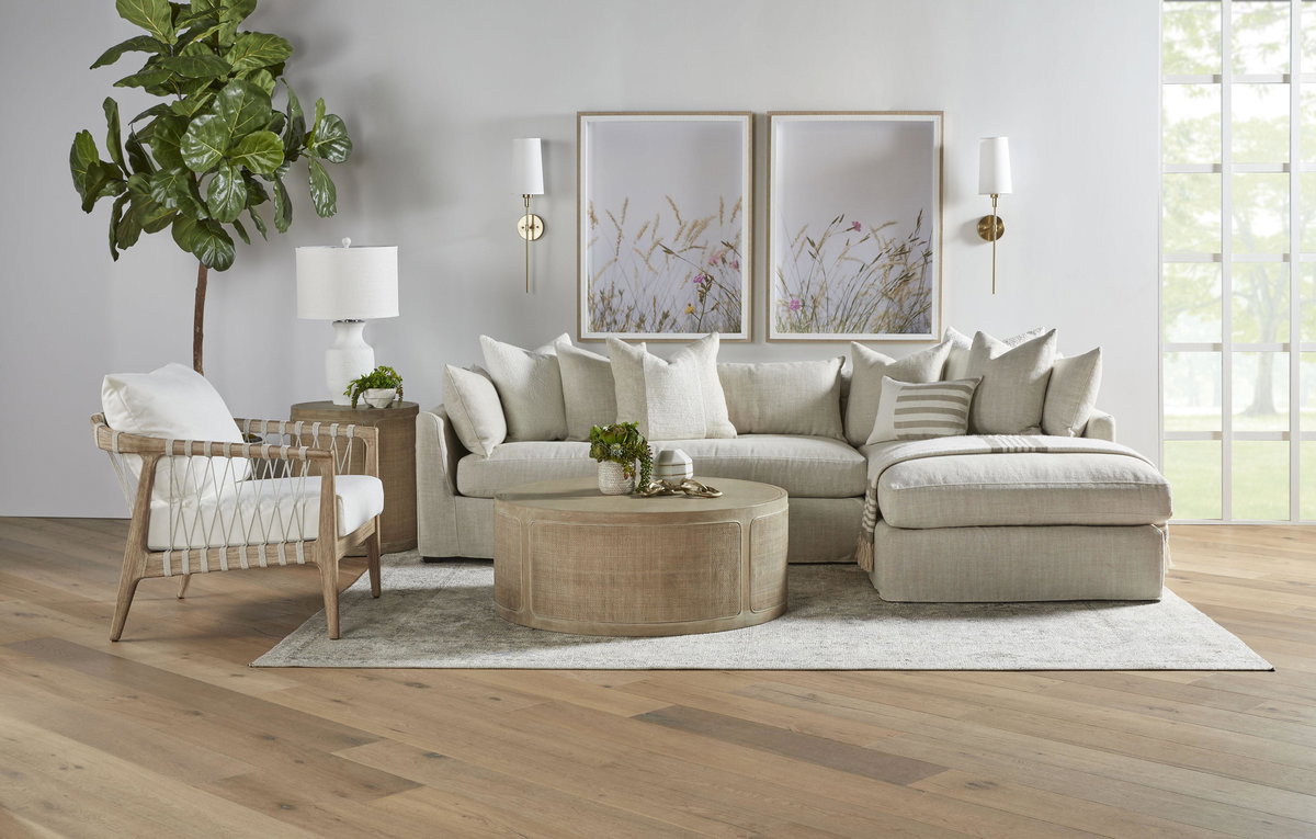 Haven 110' Lounge Slipcover RF Sectional, Seating by Essentials for Living, 110" width x 31" height x 75.5" depth View 7