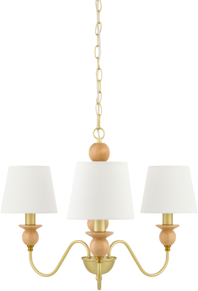 Wiluna Chandelier, by Surya, 25" length x 25" width x 47" height