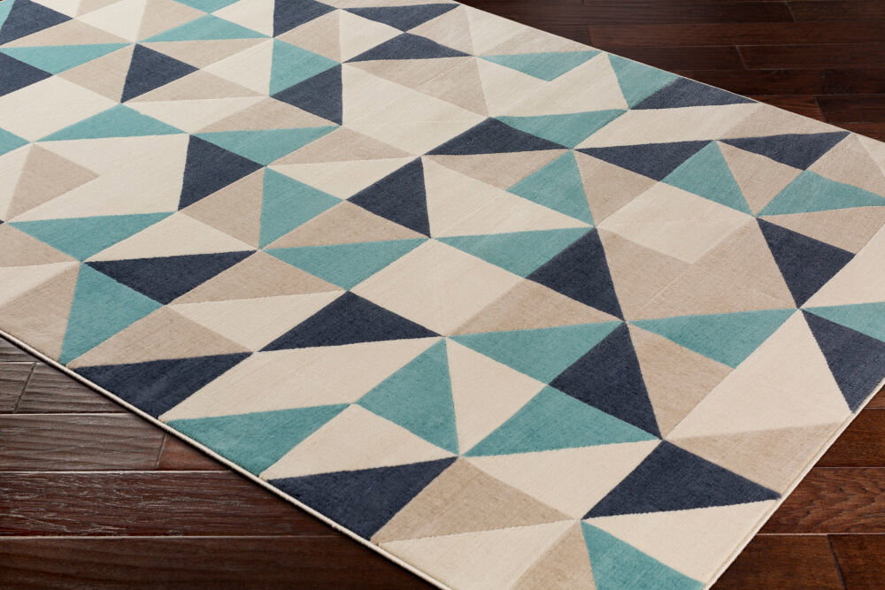 City Machine Woven Rug, by Surya, 3' length x 2' width