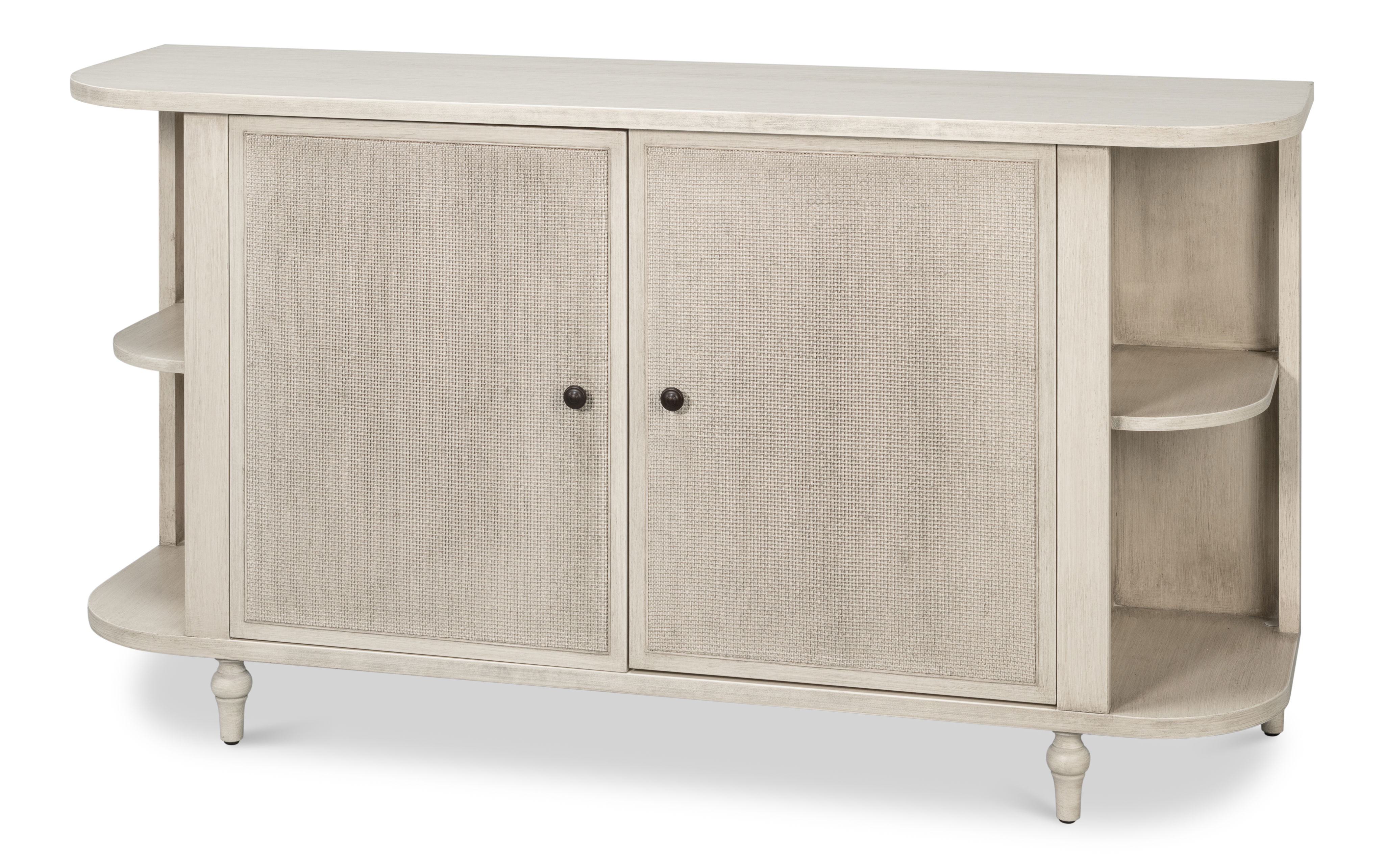 Charity Sideboard, Cabinets & Sideboard by Sarreid, 64" length x 18" width x 33" height View 1