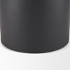 Tosca Small Matte Black Metal Vase, by Mercana, 6.3" length x 6.3" width x 11.02" height thumbnail 8