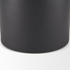 Tosca Small Matte Black Metal Vase, by Mercana, 6.3" length x 6.3" width x 11.02" height thumbnail 9
