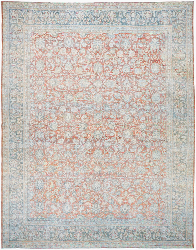 Antique One of a Kind Handmade Rug, by Surya, 13'8" length x 10'8" width