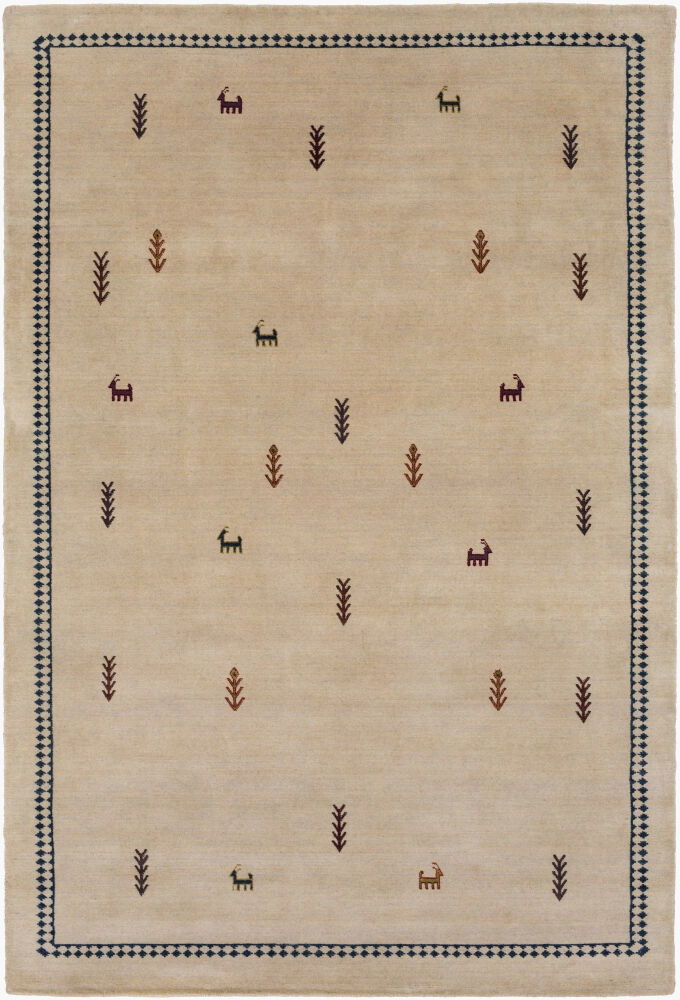 Gava Handmade Rug, by Surya, 7'6" length x 5' width