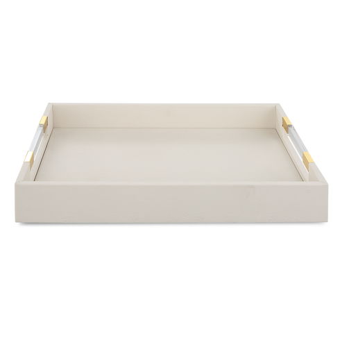 Wessex White Shagreen Tray