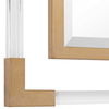 Balkan Golden Square Mirror thumbnail 6