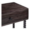 Tabitha Nightstand Dark Brown, by Moe's Home, 26" width x 26" height x 18" depth thumbnail 6