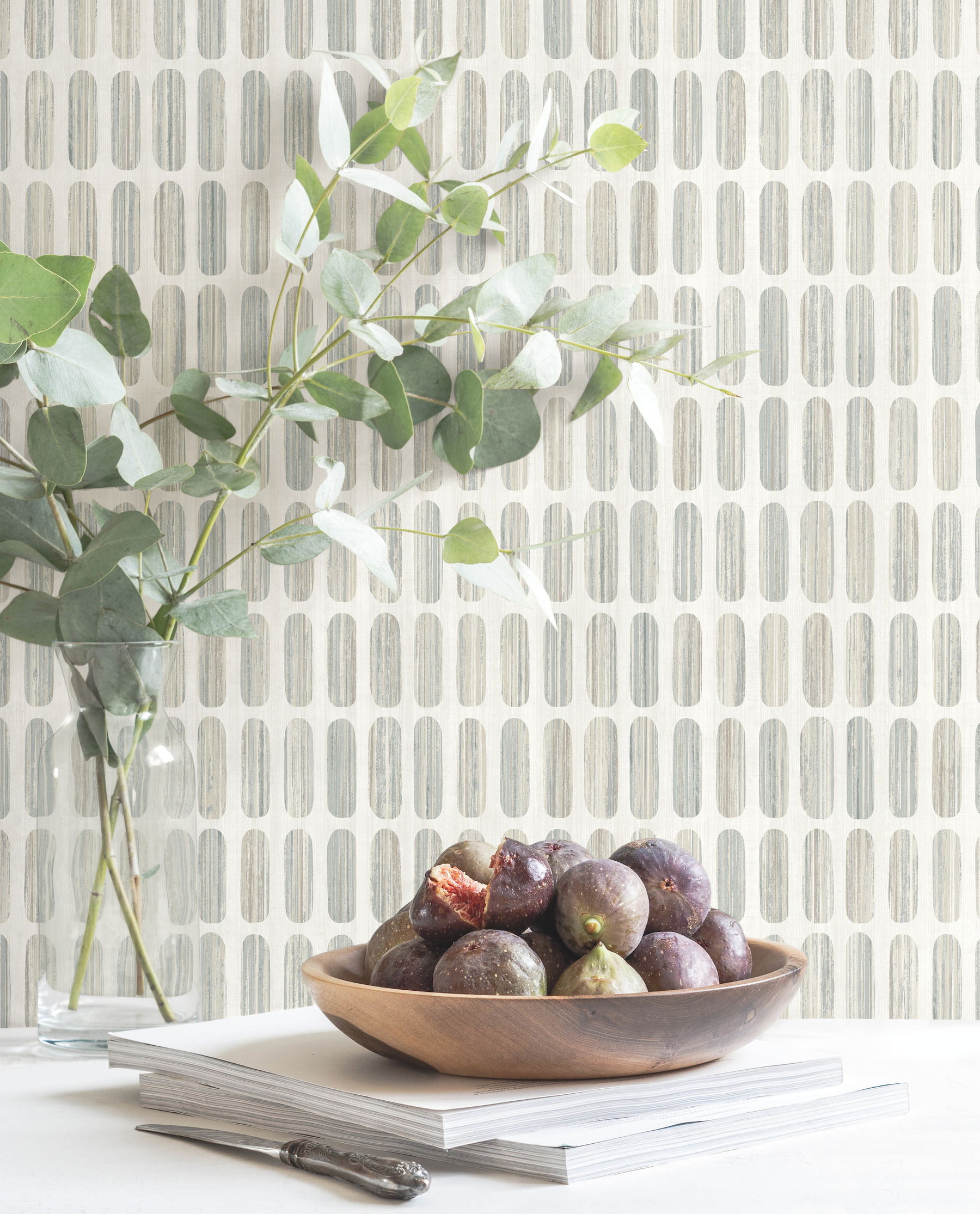 Petite Pergola Neutral Wallpaper large image 