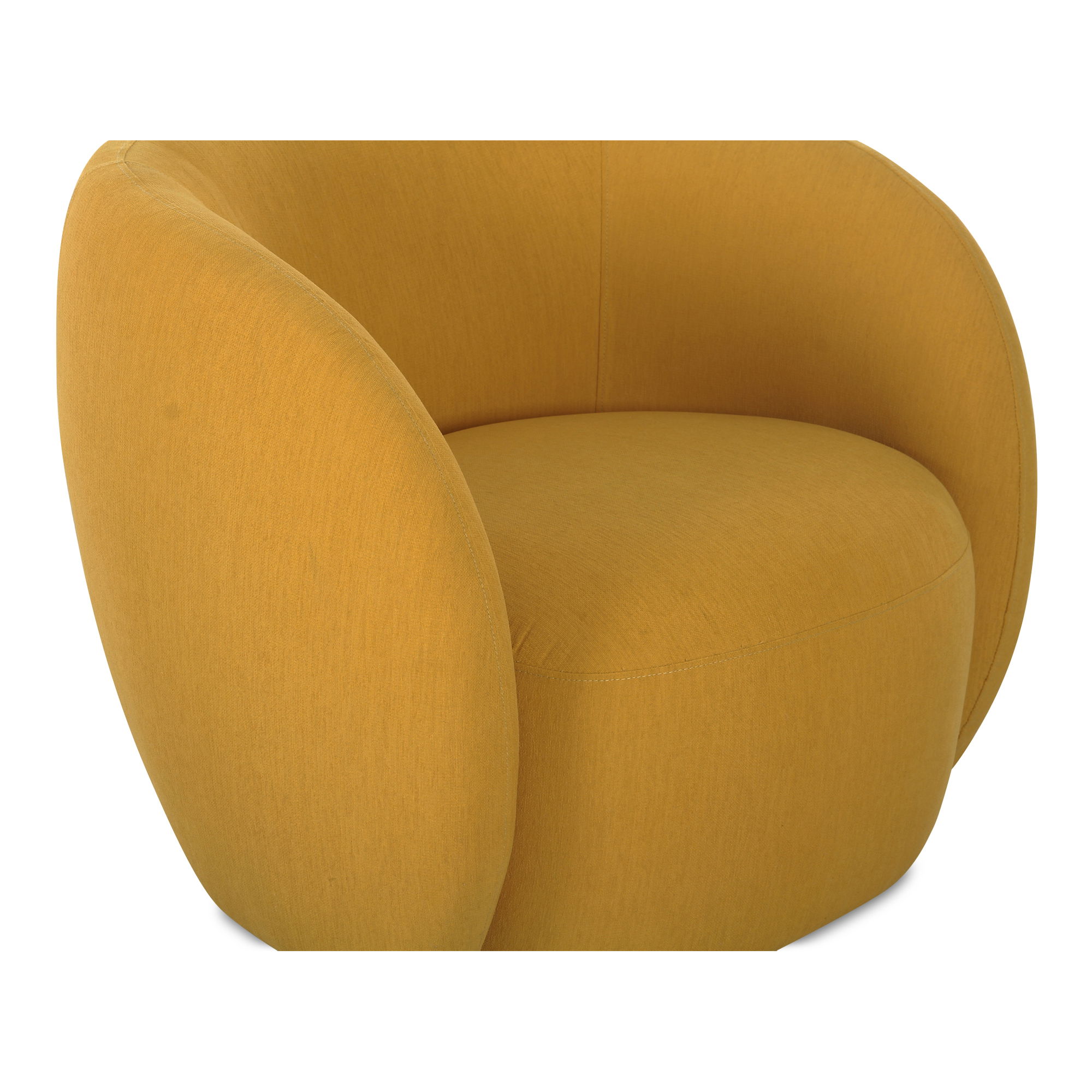 Rae Outdoor Accent Chair Deep Yellow, Outdoor Chair by Moe's Home, 2'8" width x 2'2" height x 2'5" depth View 6