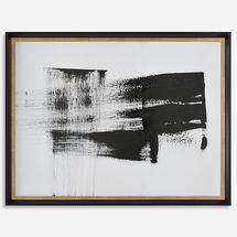Online Designer Combined Living/Dining Mystere Framed Contemporary Print