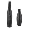 Duostacked Black Vases Set/2, by Uttermost, 10.5" width x 18" height x 4" depth thumbnail 5