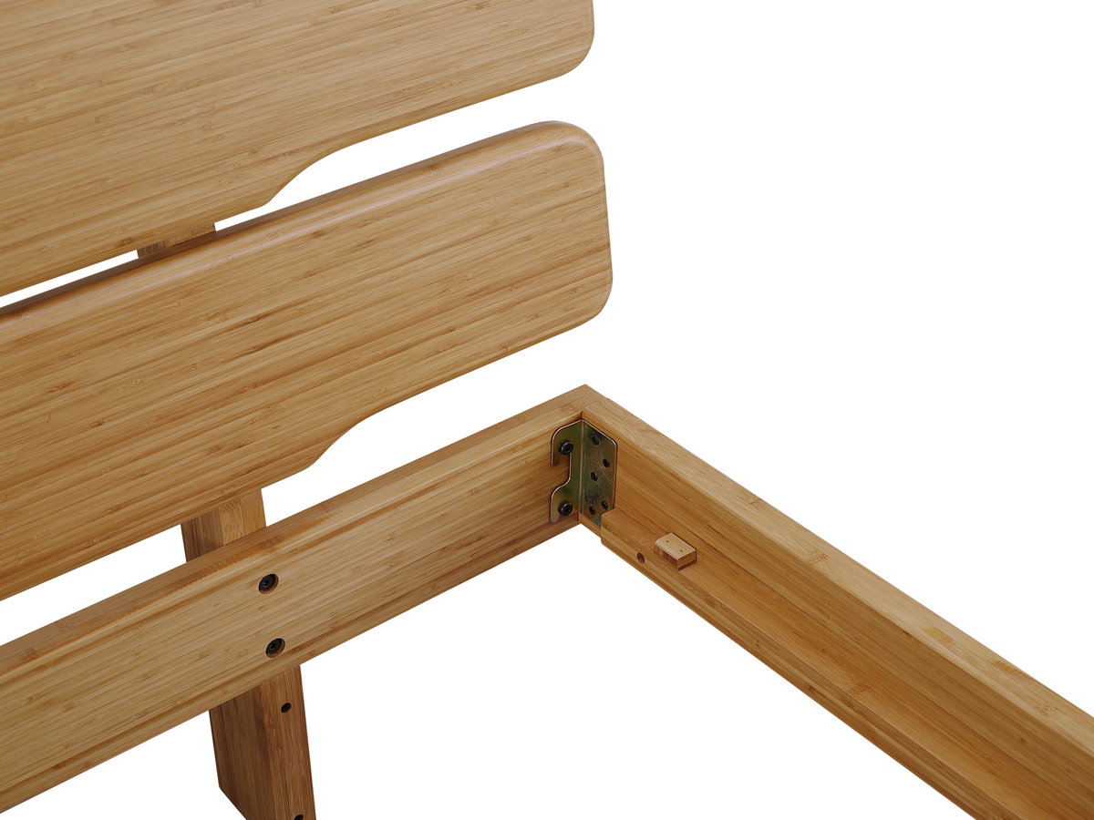 Currant Queen Platform Bed, Caramelized, by Greenington, 88" length x 63.75" width x 39.5" height View 2