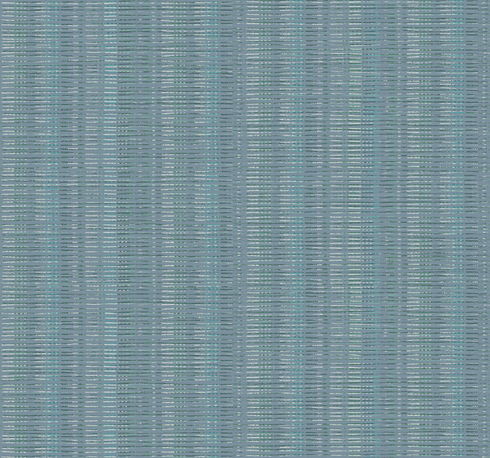 Blue Broken Boucle Stripe Wallpaper