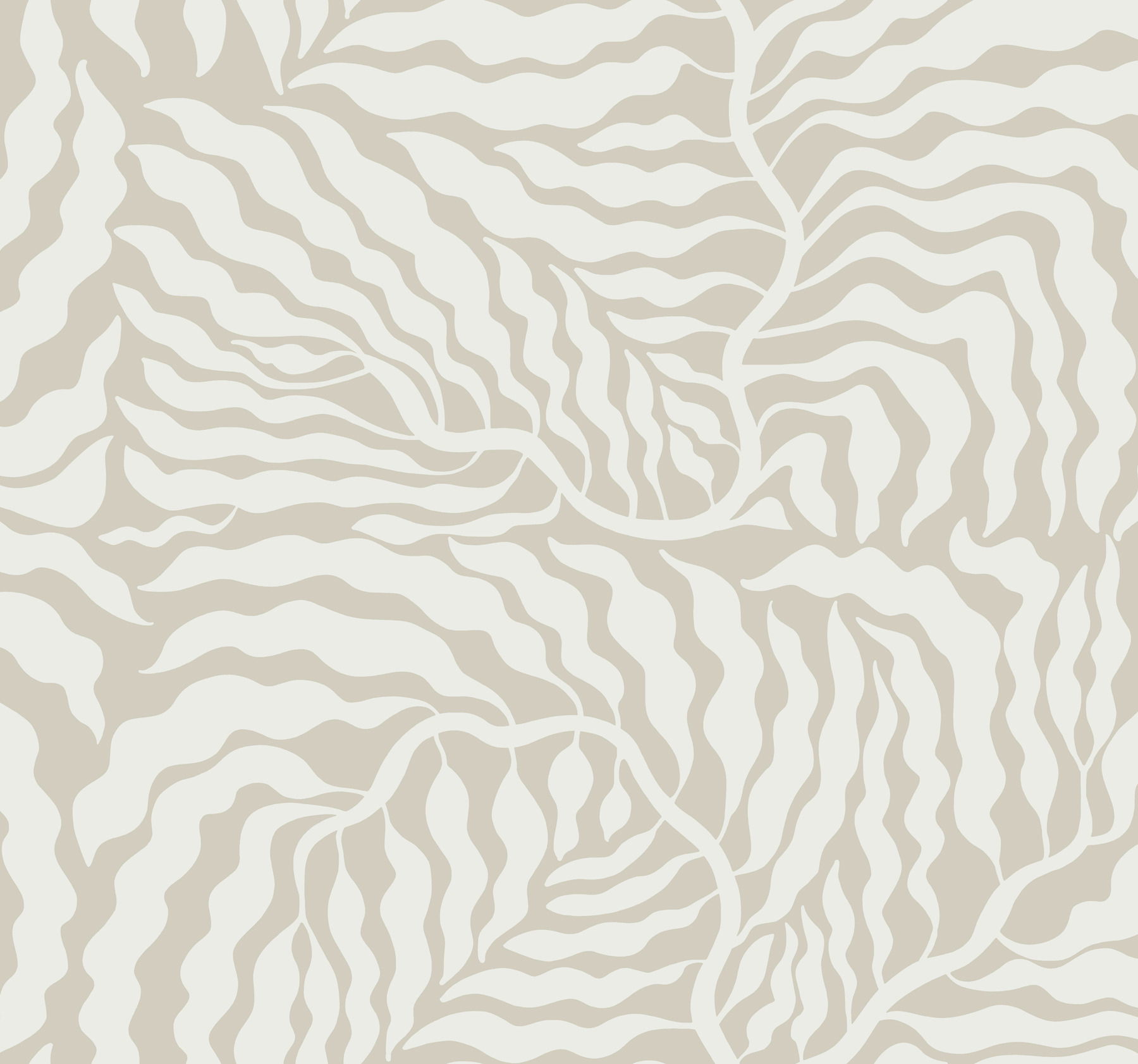 Fern Fronds Taupe & White Wallpaper Fern Fronds Taupe & White Wallpaper large image