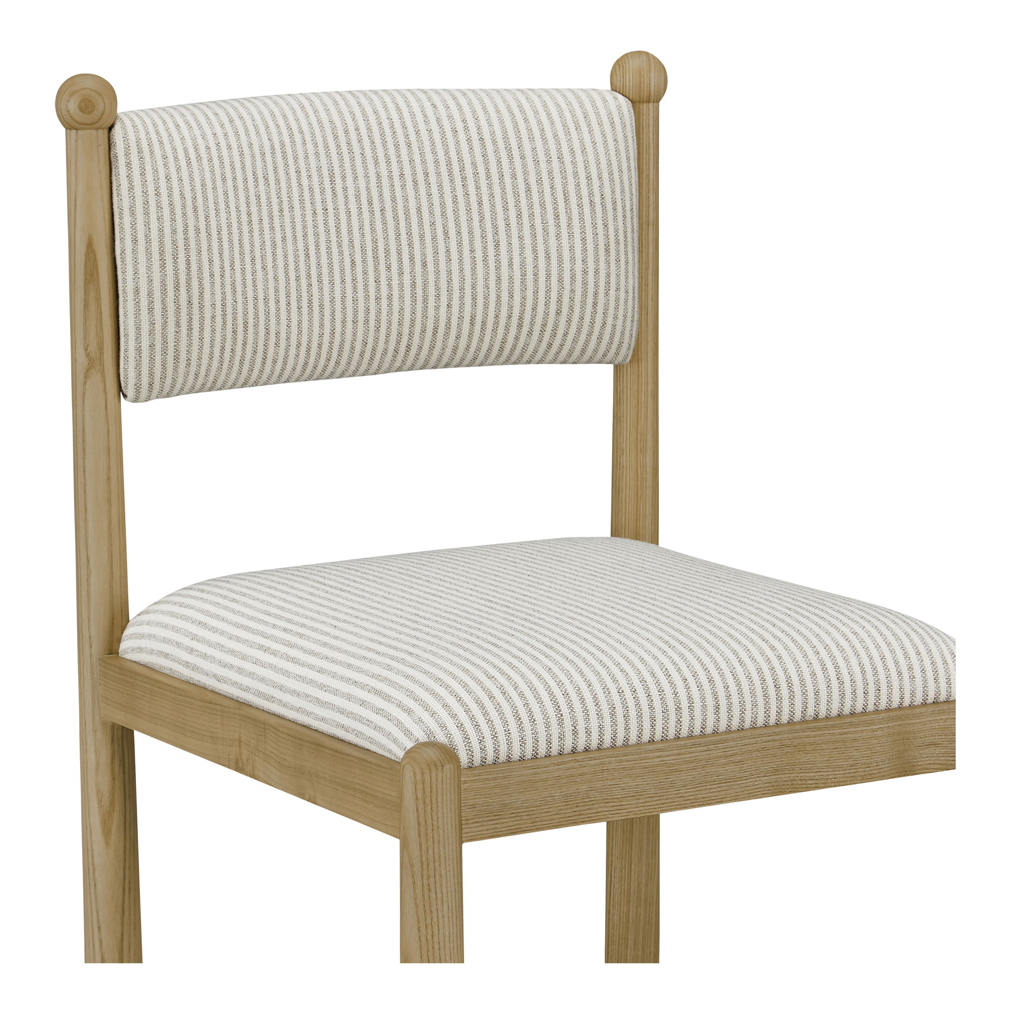 Villetta Dining Chair Stripe - Set Of Two, by Moe's Home, 19.5" width x 33.5" height x 23" depth View 5
