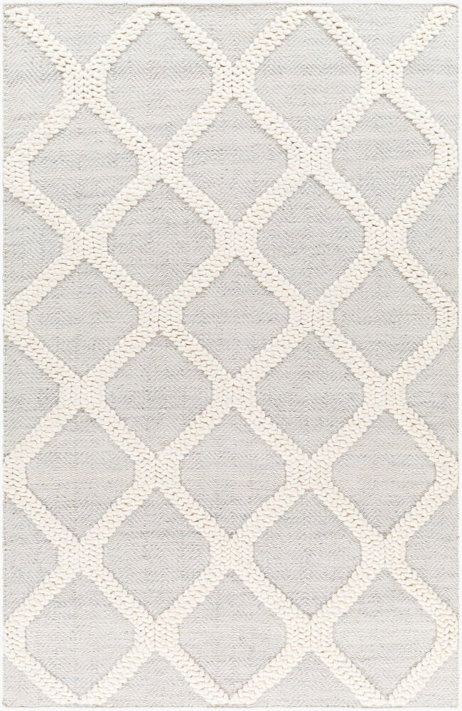 Nina Handmade Rug, by Surya, 1'6" length x 1'6" width