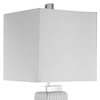 Bennett White Buffet Lamp, Table Lamp by Uttermost, 10" width x 32.5" height x 10" depth thumbnail 5