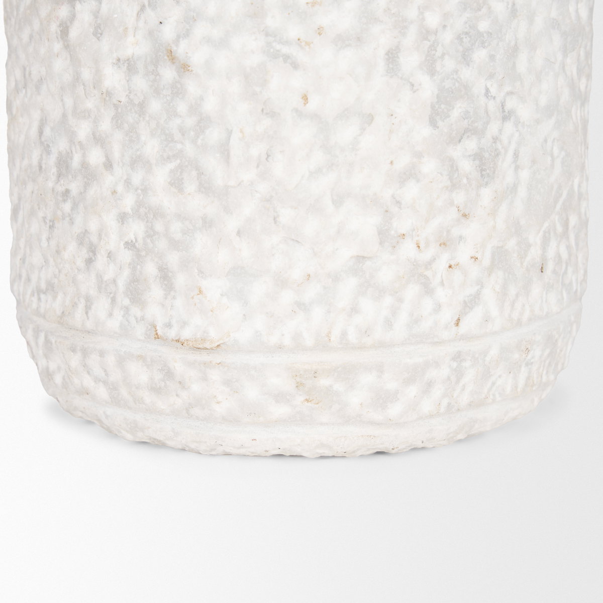 Irina Large White Marble Door Stopper, Decorative Object by Mercana, 6.5" length x 6.5" width x 10" height View 10