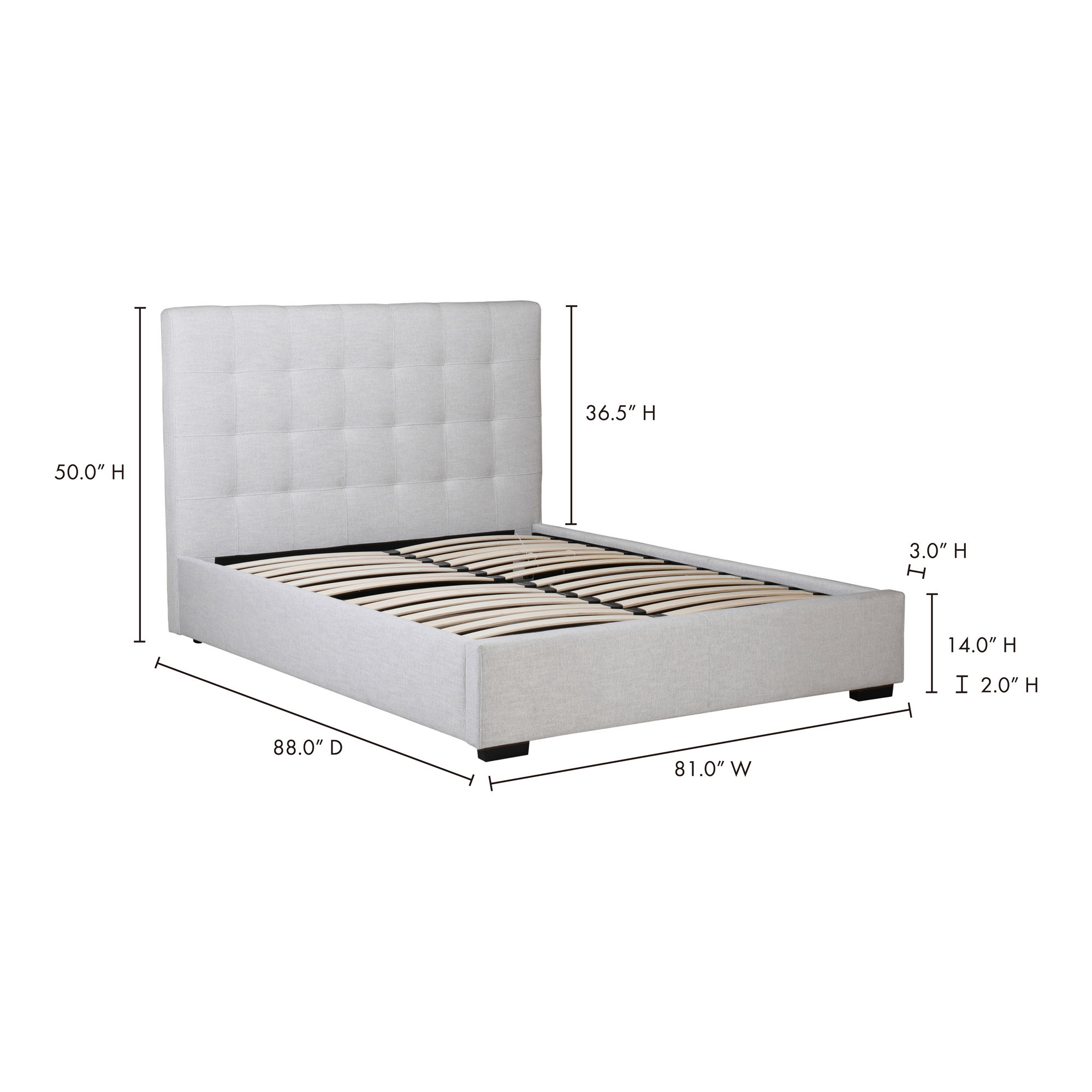 Belle Storage Bed King large image 