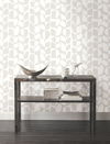 Primitive Vines White & Cream Wallpaper thumbnail 2