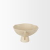 Radka Beige Textured Small Metal Decorative Bowl thumbnail 4